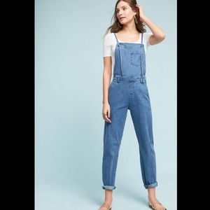 Anthropologie M.I.h. Denim adjustable overalls